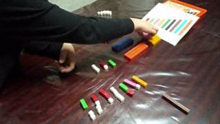 Barras Cuisenaire  Operações Aritméticas  Materiais Manipuláveis [upl. by Manup]