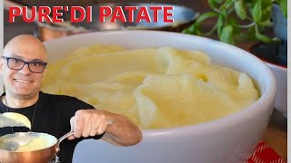 TU COME FAI il PURE di PATATE ricetta del purè SETOSO purè di patate [upl. by Llenart]