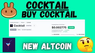 How to Buy Cocktail crypto Token in PancakeSwap  Cocktail coin [upl. by Sonstrom]