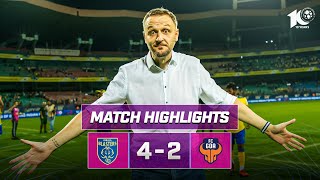 Match Highlights  Kerala Blasters FC 42 FC Goa  MW 16  ISL 202324 [upl. by Koziara]