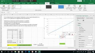 Ejercicio de curva de calibración 12 [upl. by Lisk]