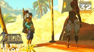 ⚔ Laventure Breath of The Wild en 4K  Ruines de lamphithéâtre et avancée DEuzéro 32 [upl. by Ilat]