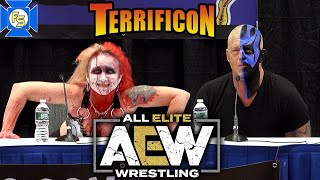 AEW WRESTLING Abadon amp Dustin Rhodes Panel – Terrificon 2022 [upl. by Frechette995]