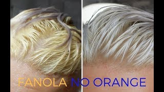 FANOLA NO ORANGE SHAMPOO amp MASK [upl. by Pinchas2]