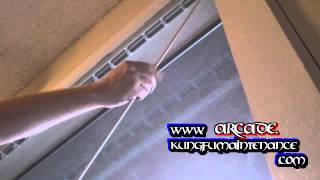 How To Install Inside Mount Vertical Blinds [upl. by Marchese]