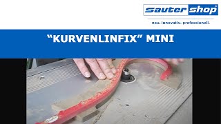 Kurvenlinfix MINI  Das Kurvenlineal  Variabel Kurven fräsen  sautershop [upl. by Fitz]