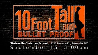 Ten Foot Tall and Bulletproof Youth Conference  Pastor Rick Cope [upl. by Hoskinson]