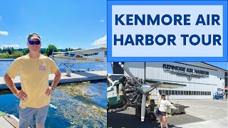 Tour of the Kenmore Air Harbor in Kenmore WA  Take a Seaplane Tour of Seattle [upl. by Haldan164]