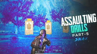 ASSAULTING DRILLS 5  PUBG MOBILE [upl. by Holds724]