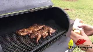 Easy Company BBQ  Jerk Chicken Condensed Video [upl. by Atlas]