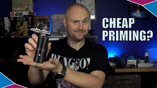 Portable Airbrush Primer Budget Bliss or Painting Disaster [upl. by Aloz449]