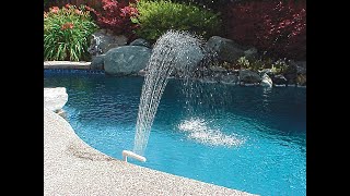 Poolmaster 54507 Swimming Pool Waterfall Fountain [upl. by Ainoda800]