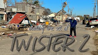 VISITING THE TWISTERS 2 SET IN CHICKASHA OK [upl. by Ausoj]