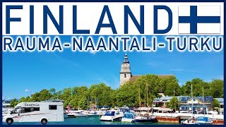 RVing in Finland Rauma Naantali amp Turku  Traveling Robert [upl. by Eltsirc799]