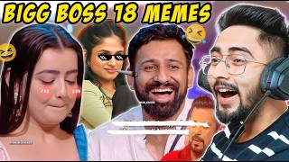 Bigg Boss 18 Memes Reaction ft Rajat Dalal Chahat Pandey  Chanpreet Chahal [upl. by Anna-Maria]