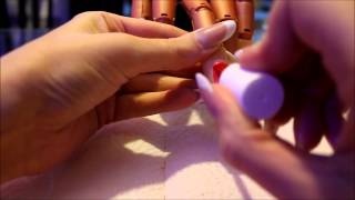 Tutoriel  pose de vernis semipermanent [upl. by Gnagflow337]