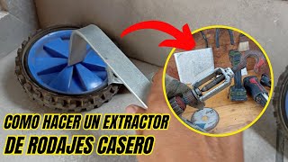 COMO HACER UN EXTRACTOR DE RODAMIENTO RULEMANES O BALINERAS [upl. by Shakti203]