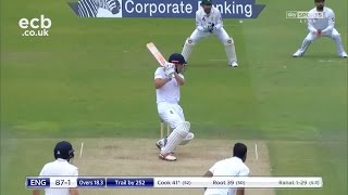 Chris Woakes 670 Alastair Cook 81 Yasir Shah 564  Lords highlights [upl. by Ardyaf]