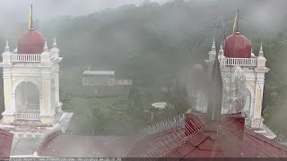 West Baden Hotel damaged by softballsize hail in storm [upl. by Mamie]