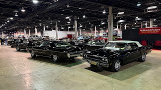 Rocket Restorations Live From MCACN 2024 Incredible Selection Of Muscle Cars [upl. by Aihselat498]