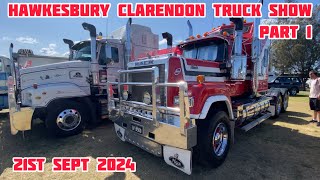 Hawkesbury Clarendon Truck Show 21st Sept 2024 Part 1 truckshow truck [upl. by Anwahsed344]