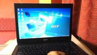 Acer Travelmate 4740 Laptop Unboxing and Review [upl. by Ennayhc261]