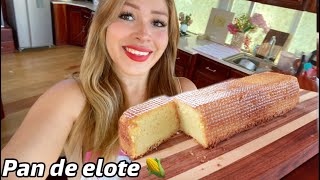 Así se prepara el pan de elote PASTEL DE ELOTE RECETA DELICIOSA [upl. by Maccarone]