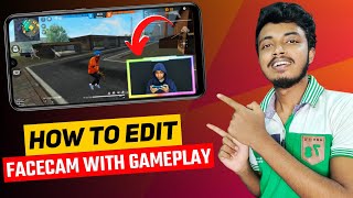 How To Edit Gameplay Video On Kinemaster With FaceCam  kinemaster Gaming Video Editing Tutorial [upl. by Adaline]