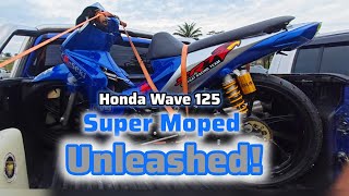 Honda Wave 125  Fully Track Built  Sepang International Kart Track [upl. by Sivad]