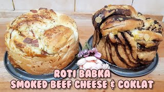 Roti empuk Babka coklat dan smoked beef cheese  BABKA BREAD [upl. by Selina483]