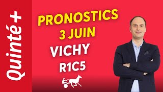 PRONOSTICS QUINTÉ LUNDI 3 JUIN A VICHY  HORACE DU GOUTIER UN LAUREAT EN PUISSANCE [upl. by Atiekram406]