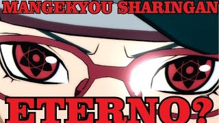 TEORIA A SARADA UCHIHA VAI DESPERTAR O MANGEKYOU SHARINGAN ETERNO [upl. by Ivel]