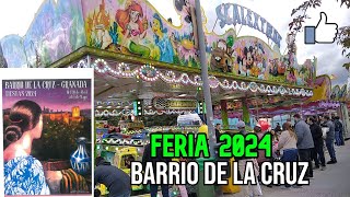 Fiestas del Barrio de la Cruz 2024 Atracciones [upl. by Aiyt]