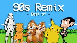 Best of 90s Series Remix 2019  Star Wars Pokemon Digimon Dragonball Z Mr Bean Chip amp Dale [upl. by Kwarteng457]