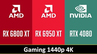 RX 6800 XT vs RX 6950 XT vs RTX 4080 [upl. by Refinnaej247]