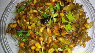 Chikkudukaya fry in Telugu  Chikkudukaya masalaBeans Fry Recipe [upl. by Reifinnej]