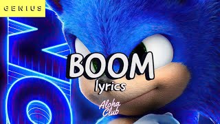 X Ambassadors  BOOM Lyrics Video  Sonic 2 Official Song [upl. by Etteroma279]