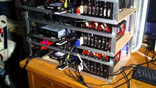 5GHs Bitcoin mining rig [upl. by Rourke]