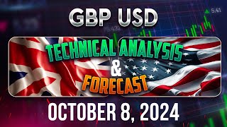 Latest GBPUSD Forecast and Technical Analysis for October 8 2024 [upl. by Odiug190]