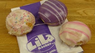 Lila Bäcker  Kinderpfannkuchen Berliner  Doughnuts [upl. by Ysus]