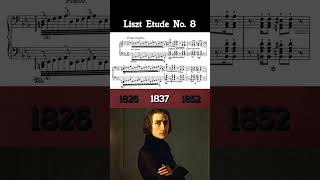 Liszts WILDE JAGD 1826 vs 1837 vs 1852 [upl. by Barcus843]