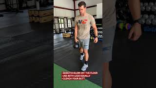 Staggered Stance KB Deadlift [upl. by Stuart]