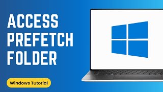How to Access Prefetch Folder in Windows [upl. by Lemar425]