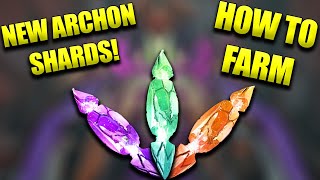 How To Get New Warframe Archon Shards Helminth Coalescent Segment Archon Shard Fusing Guide [upl. by Annor]