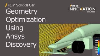 Aerodynamics of an F1 in Schools Car Using Ansys  Geometry Optimization with Discovery  Lesson 3 [upl. by Kinata760]