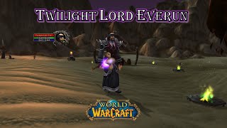 World of Warcraft  Twilight Lord Everun  Rare [upl. by Itsirhc]