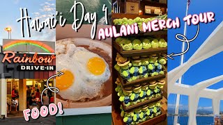 Aulani Merch Tour 2022 Rainbow Drivein Yummy Food 711 Musubi amp Pearl Harbor 🌴🌺🤙 [upl. by Tyra]