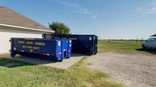 Marco Waste Removal  Alvarado TX  Waste Containers [upl. by Ahseyd]