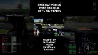 Bathurst in real life v Bathurst on the sim bathurst12hr fiestast [upl. by Aile648]