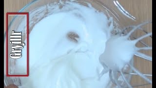 How to whisk egg whites by hand [upl. by Ttenaj66]